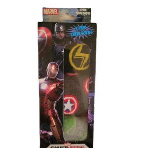 Marvel Avengers Crew Socks Three Pair Men's Size 6-12